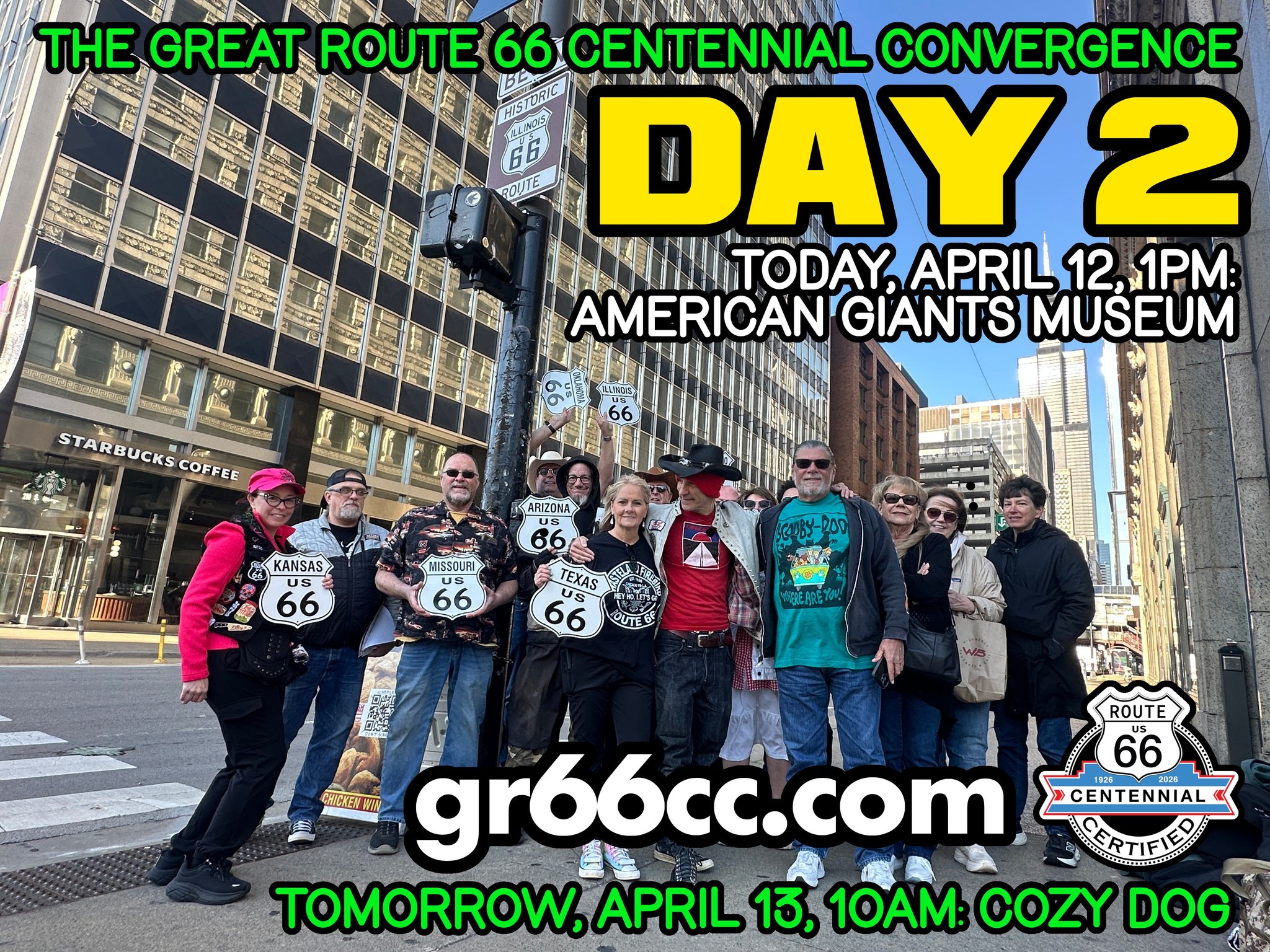 Day 2 Centennial Convergence at the American Giants Museum